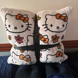 Hello kitty fall pillow